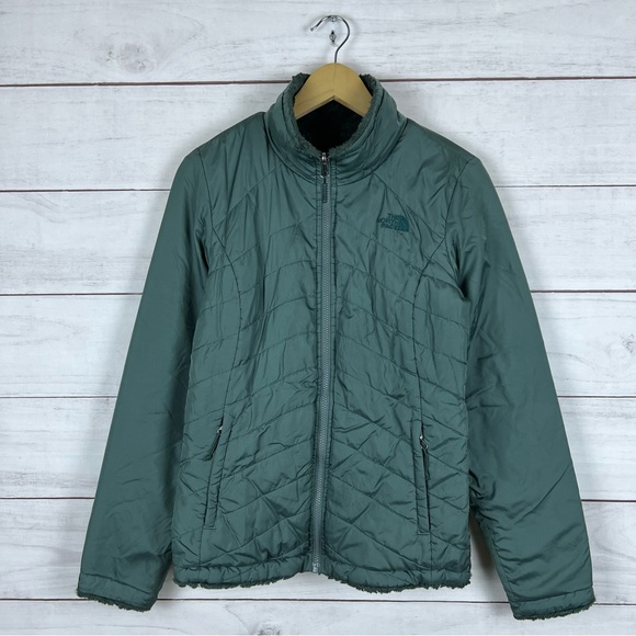 The North Face Reversible Mossbud Jacket Small - Picture 1 of 7
